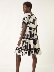 Roman Black Ric Rac Print Smock Dress - Image 3 of 5