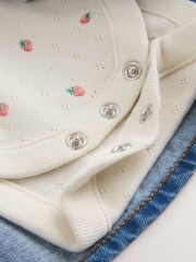 Denim - Trägerkleid und Kurzarm-Body, 2 -teiliges Babyset (0Monate bis2Jahre) - Bild 10 von 12