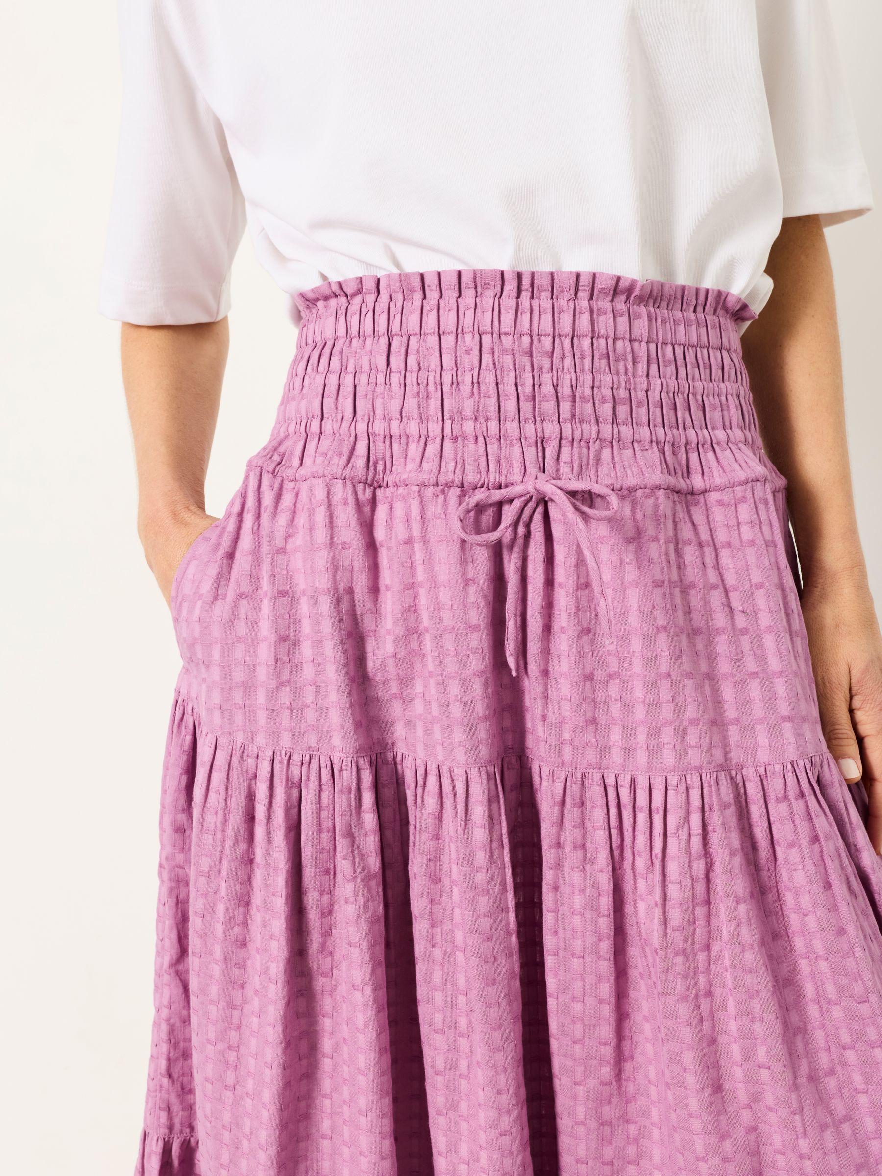 Buy FatFace Billy Lilac Purple Midi Skirt from Next USA