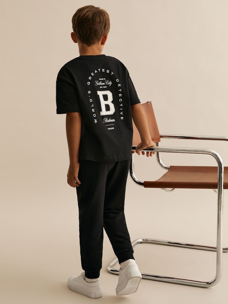 Reiss Black Langstrom T-Shirt - Image 1 of 5 Reiss Black Langstrom T-Shirt - Image 1 of 5