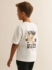 Reiss White Robinson T-Shirt - Image 3 of 5