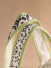 Cath Kidston Black/White Snake Print Marylebone Shopper - Image 3 of 3