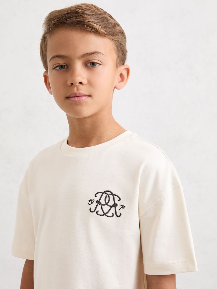 Reiss Off White Harris 3-9 yrs T-Shirt - Image 1 of 6 Reiss Off White Harris 3-9 yrs T-Shirt - Image 1 of 6