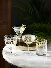 Kew Gardens Set of 2 Clear Palmhouse Whisky Glasses - Image 4 of 5