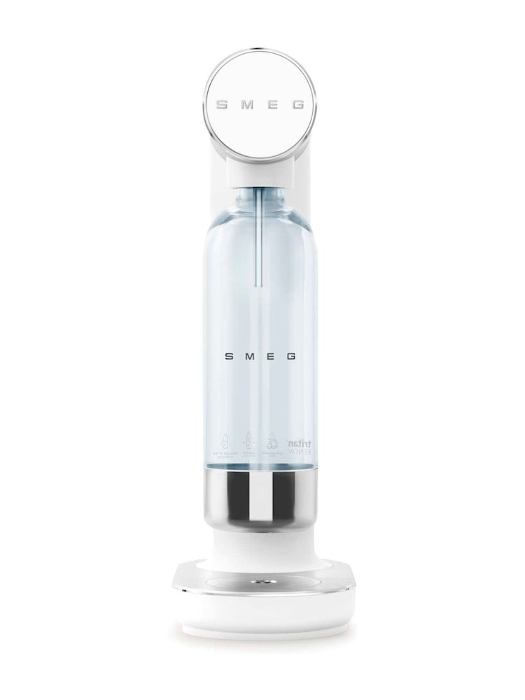 Smeg Matte White 800ml Soda Maker - Image 2 of 12