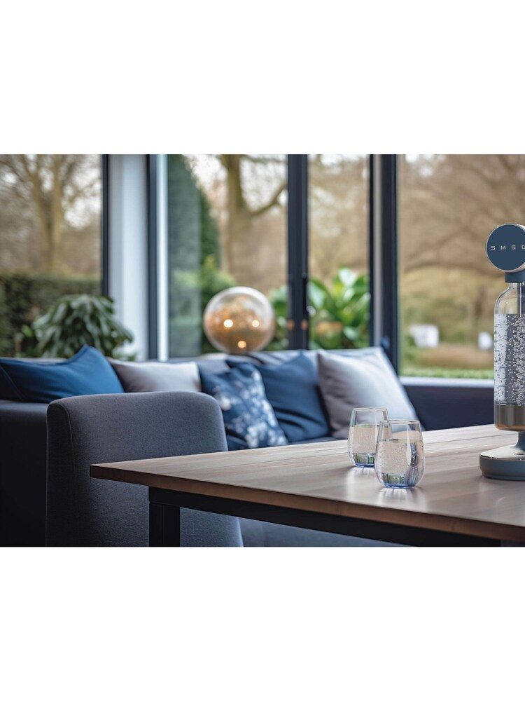 Smeg Storm Blue 800ml Soda Maker - Image 12 of 12