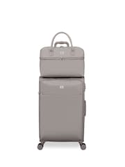 IT Luggage Small Grey Lustrous Luxe Moon Rock Holdall - Image 1 of 8