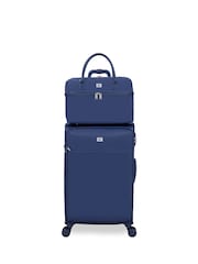 IT Luggage Small Blue Lustrous Luxe Night Holdall - Image 1 of 8