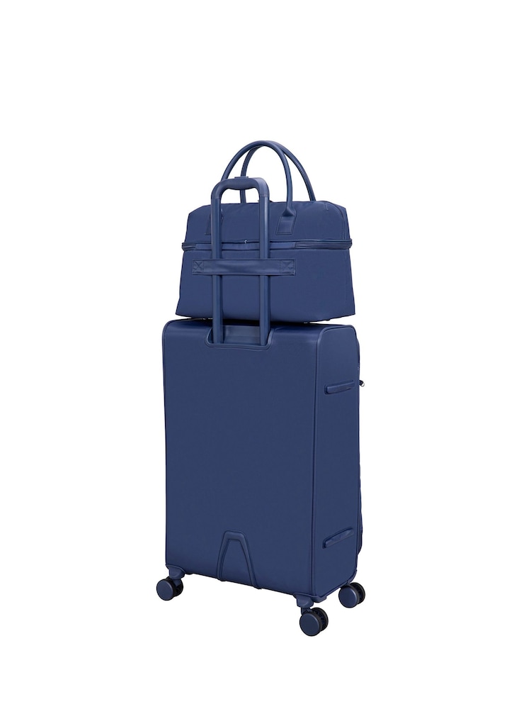 IT Luggage Small Blue Lustrous Luxe Night Holdall - Image 2 of 8