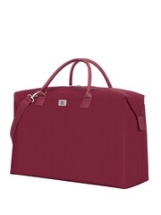 IT Luggage Large Red Lustrous Luxe French Port Holdall - Image 5 of 9