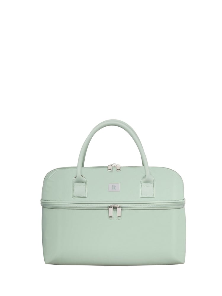 IT Luggage Small Green Lustrous Luxe Desert Holdall - Image 1 of 8