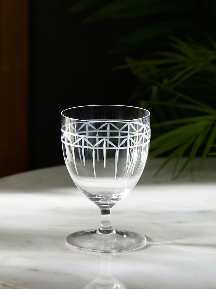 Kew Gardens Set of 2 Clear Palmhouse Wine Glasses - Image 1 of 5