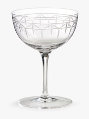 Kew Gardens Set of 2 Clear Palmhouse Coupe Glasses - Image 2 of 5