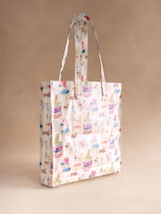 Cath Kidston Pink Fancy Dogs Print Large Book Bag - Image 5 of 7