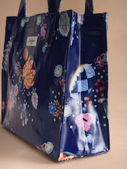 Cath Kidston Navy Little Treasure Print Small Book Bag - Image 5 of 6