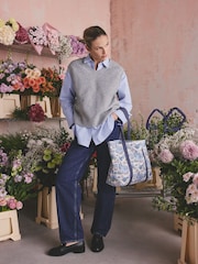 Cath Kidston Blue Large Tote - Image 4 of 8