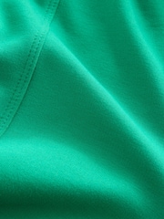 Bright Green Wide Leg Jersey Joggers With Side Stripe - Image 7 of 7