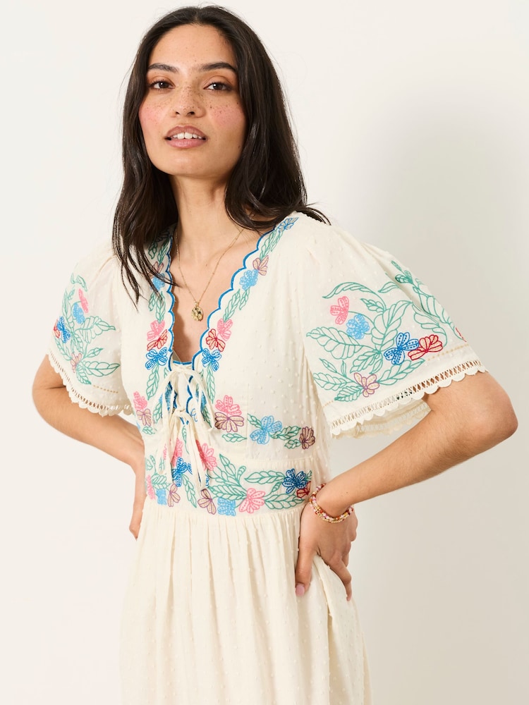 lea midi dress Oat / XS