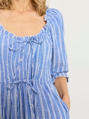 FatFace Camille Blue Dress - Image 4 of 6