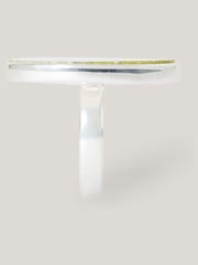 Jigsaw Green Jasper Disc Ring - Image 3 of 4