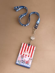 Cath Kidston Red Flower Market Lanyard Purse - Image 1 of 3