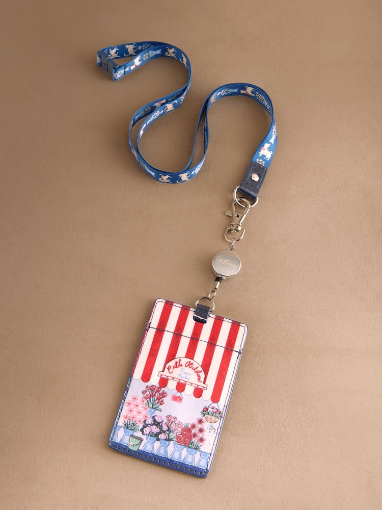 Cath Kidston Red Flower Market Lanyard Purse - Image 1 of 3