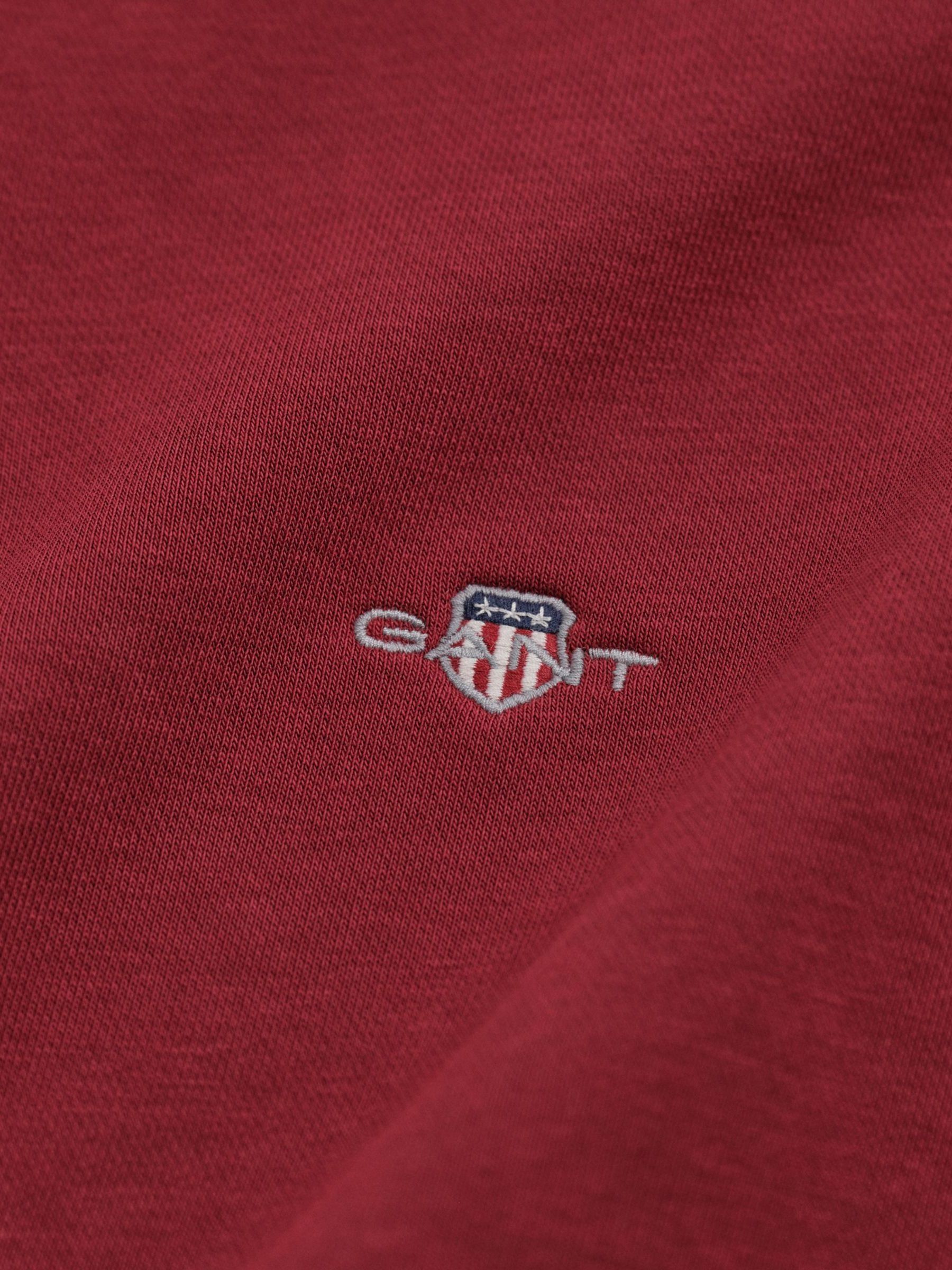 Buy Червоний - Світшот GANT Shield Logo Half Zip Sweatshirt з