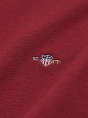 GANT Red Shield Logo Half Zip Sweatshirt - Image 7 of 7