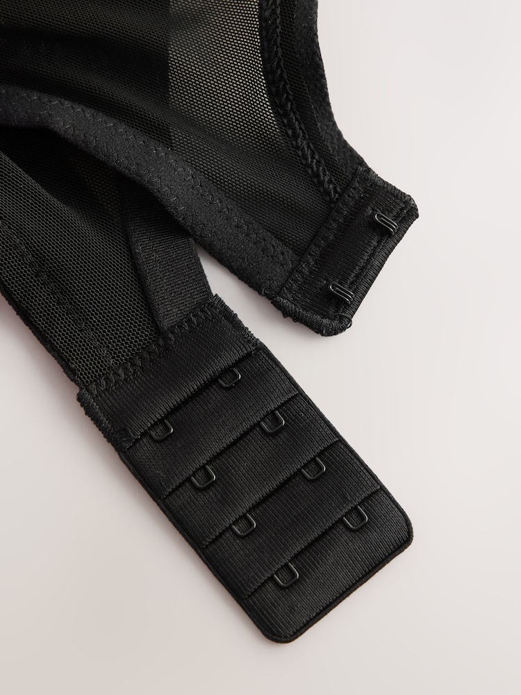 Black/White/Almond Nude DD+ Non Pad Full Cup Bras 3 Pack - Image 12 of 12