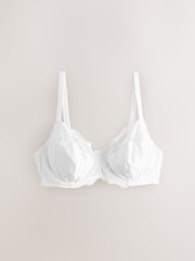 Black/White/Almond Nude DD+ Non Pad Full Cup Bras 3 Pack - Image 9 of 12