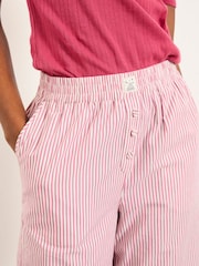 FatFace Lola Pink Stripe Boyfriend Pyjama Bottom - Image 3 of 6