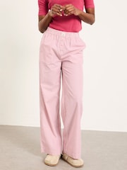 FatFace Lola Pink Stripe Boyfriend Pyjama Bottom - Image 5 of 6