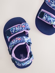 Navy Floral Trekker Sandals - Image 5 of 5