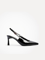 Linzi Black Avani Stiletto Court Heels - Image 2 of 4