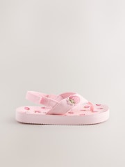 Roz căpșună - Flip Flops With Back Strap - Imaginea 2 din 5