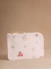 Cath Kidston Cream/Red Valenties Card and Coin Purse - Image 1 of 3