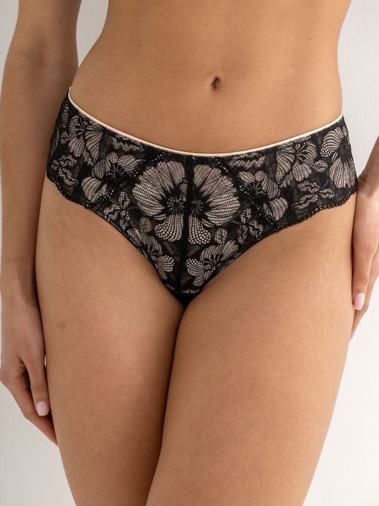 Pour Moi Black Atelier Lace Briefs - Image 2 of 4 Pour Moi Black Atelier Lace Briefs - Image 2 of 4