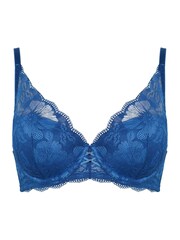 Pour Moi Blue Atelier Lace Bra - Image 3 of 4