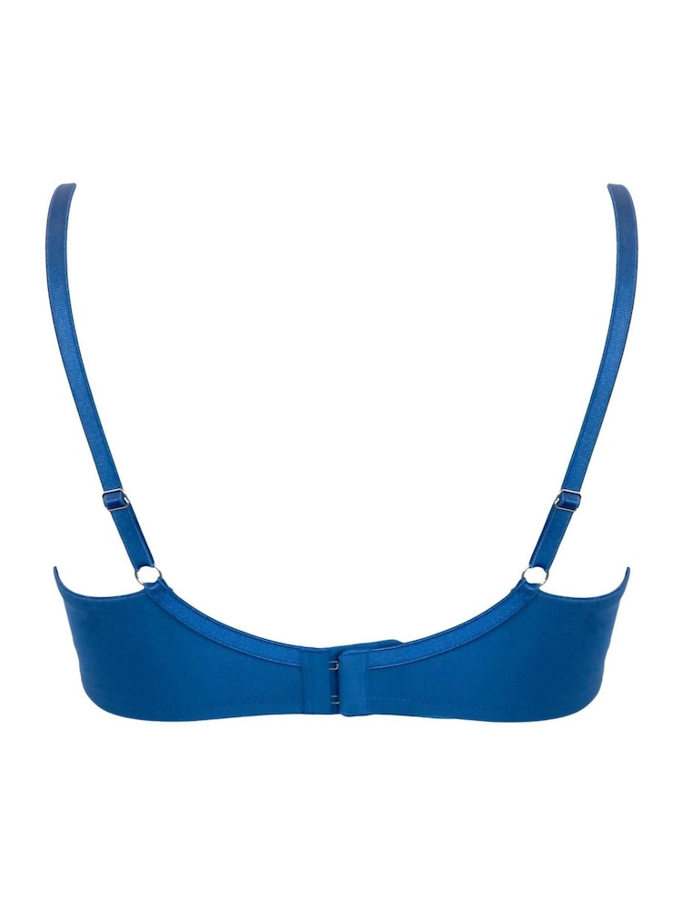 Pour Moi Blue Atelier Lace Bra - Image 4 of 4 Pour Moi Blue Atelier Lace Bra - Image 4 of 4