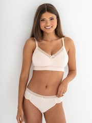 Pour Moi Natural Love to Lounge Cotton Non Wired Bra - Image 2 of 4