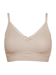 Pour Moi Natural Love to Lounge Cotton Non Wired Bra - Image 3 of 4