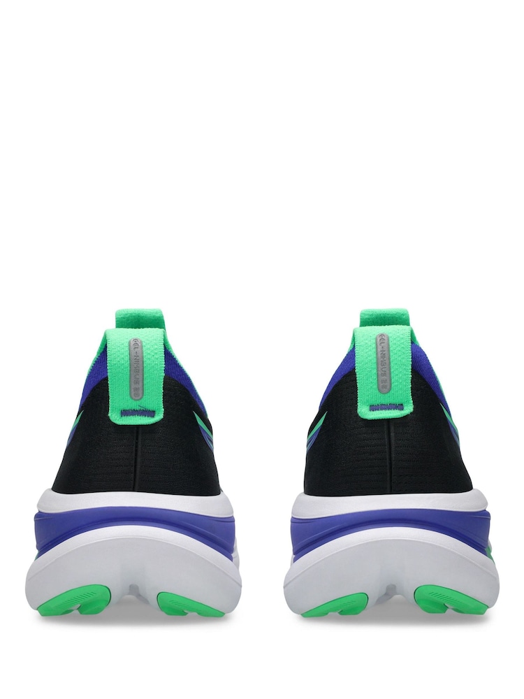 ASICS Gel Nimbus 28 Running Black/Purple Trainers - Image 2 of 8