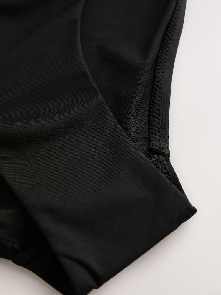 Schwarz - Bikinihose mit Raffung - Bild 3 von 3 Schwarz - Bikinihose mit Raffung - Bild 3 von 3