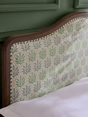 Nina Campbell Jacquard Leaf Coretta Bed - Image 4 of 6