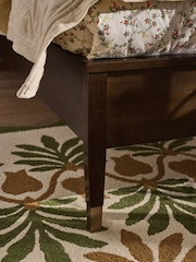 Nina Campbell Jacquard Leaf Coretta Bed - Image 5 of 6