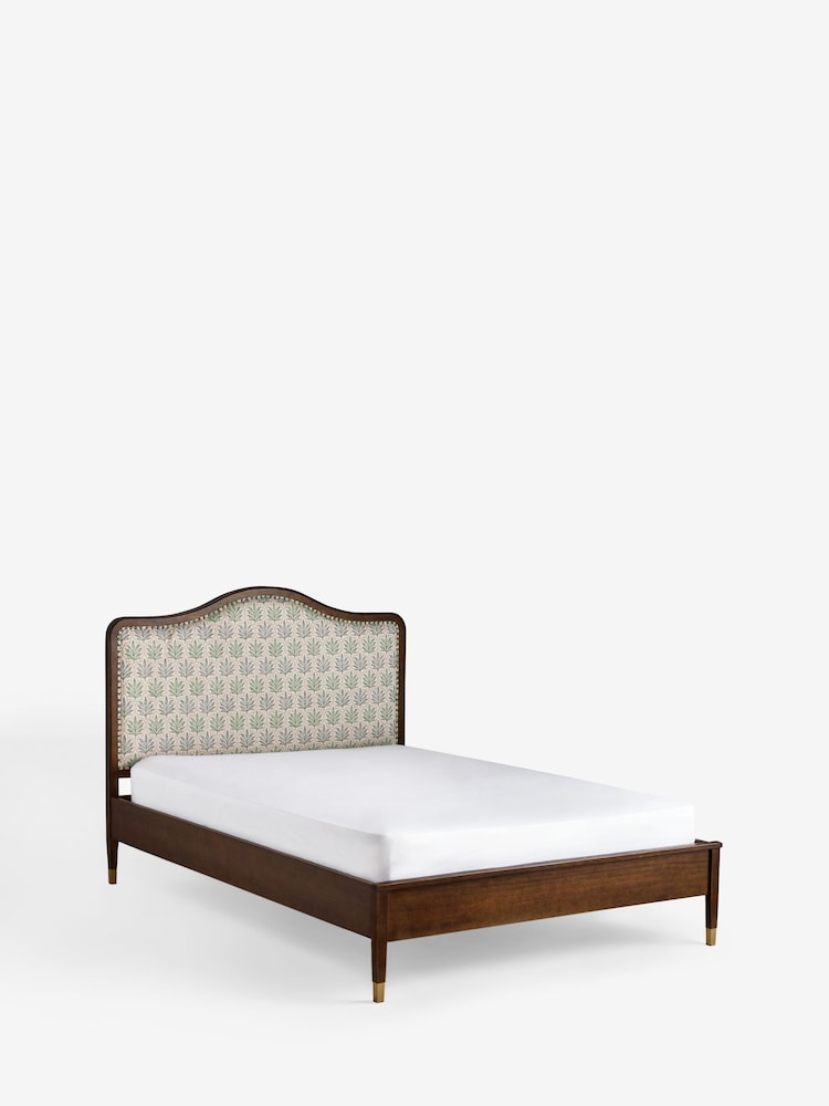 Nina Campbell Jacquard Leaf Coretta Bed - Image 6 of 6 Nina Campbell Jacquard Leaf Coretta Bed - Image 6 of 6
