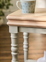 Laura Ashley Twine Natural Swanton Side Table - Image 3 of 5