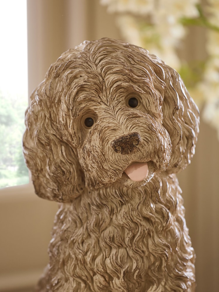 Natural Extra Large Louis The Labradoodle Ornament - Image 2 of 3