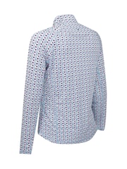 Callaway Apparel Grey Chev Geo Sun Protection Top - Image 6 of 6