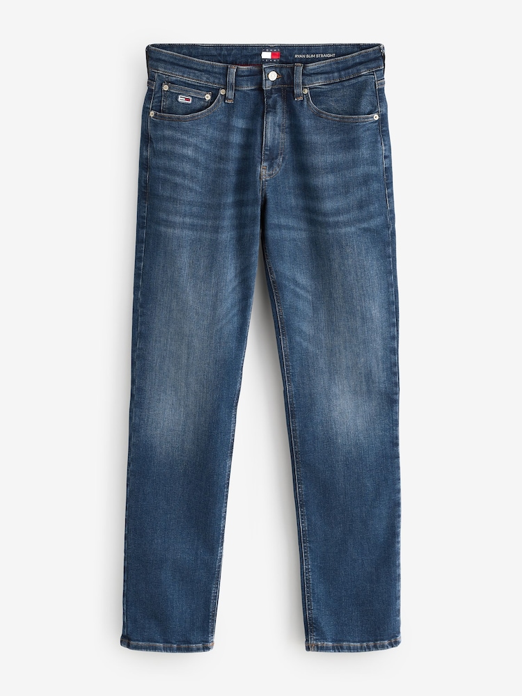 Tommy Jeans Blue Slim Ryan Straight Jeans - Image 1 of 1